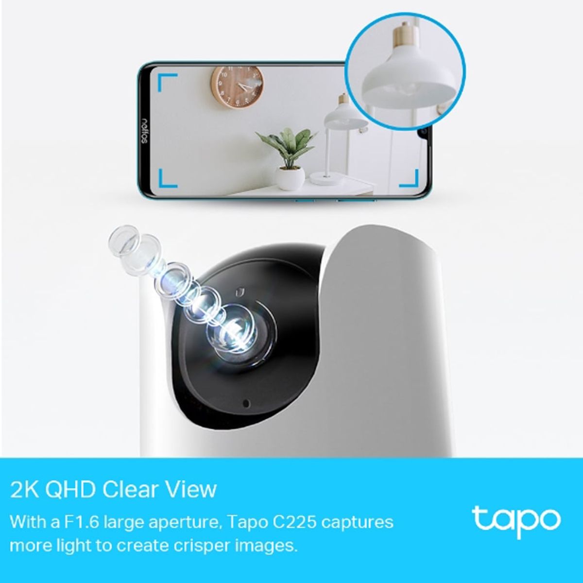 TP LINK - Tapo C225 Camara De Seguridad Tp-link x 2 Unidades 360° 2k