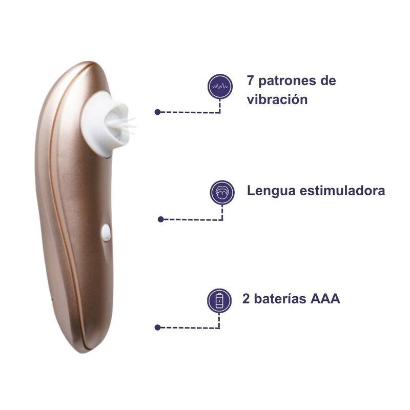 LUST - Vibrador económico con lengua