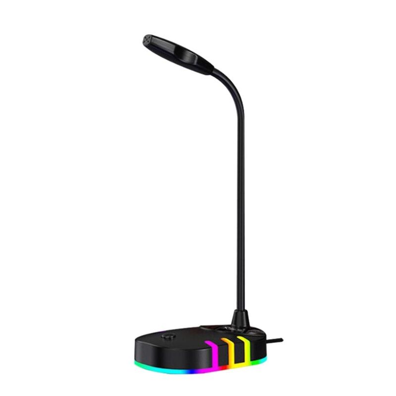 XTRIKE ME - Microfono Para Computador PC RGB Gamer Ajustable Xtrike Me XMC-02