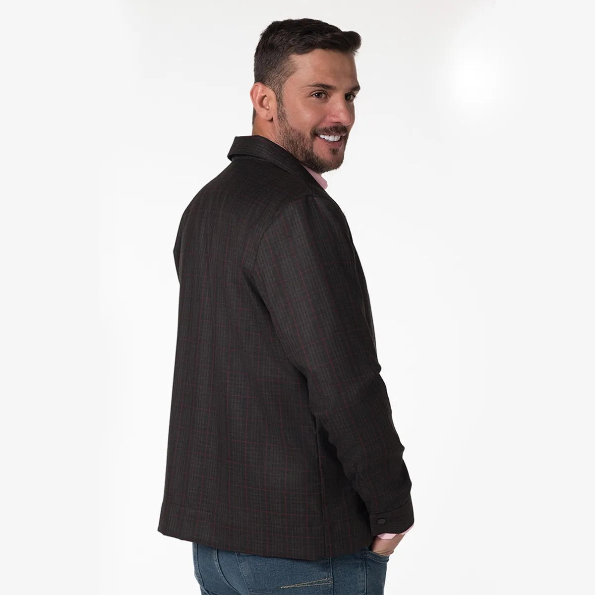 LEC LEE - CHAQUETA CUADROS PARA HOMBRE LEC LEE - CAF?