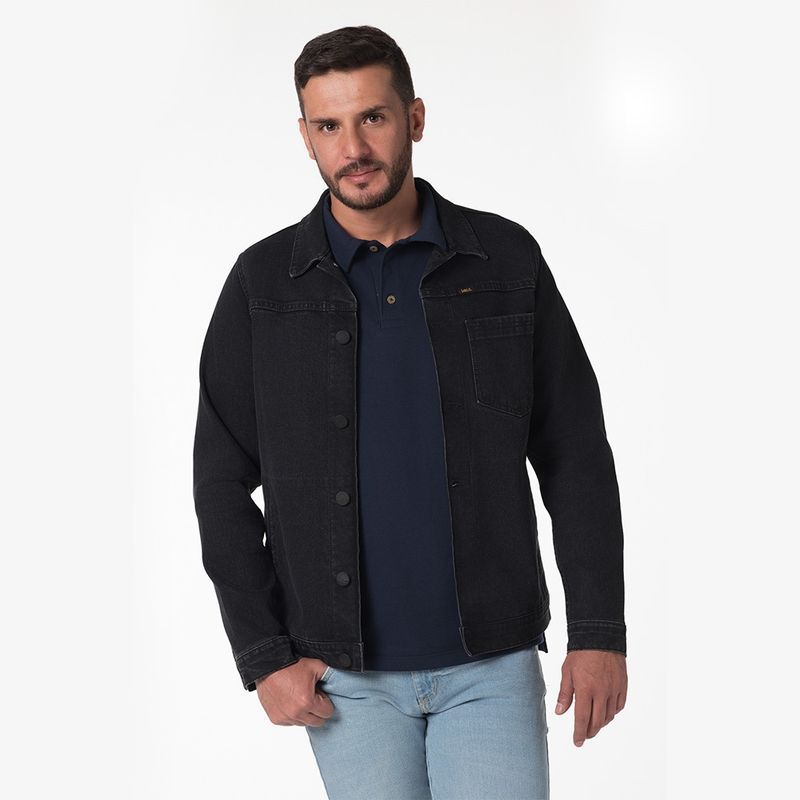 LEC LEE - Chaqueta de hombre Lec Lee - Gris Oscuro