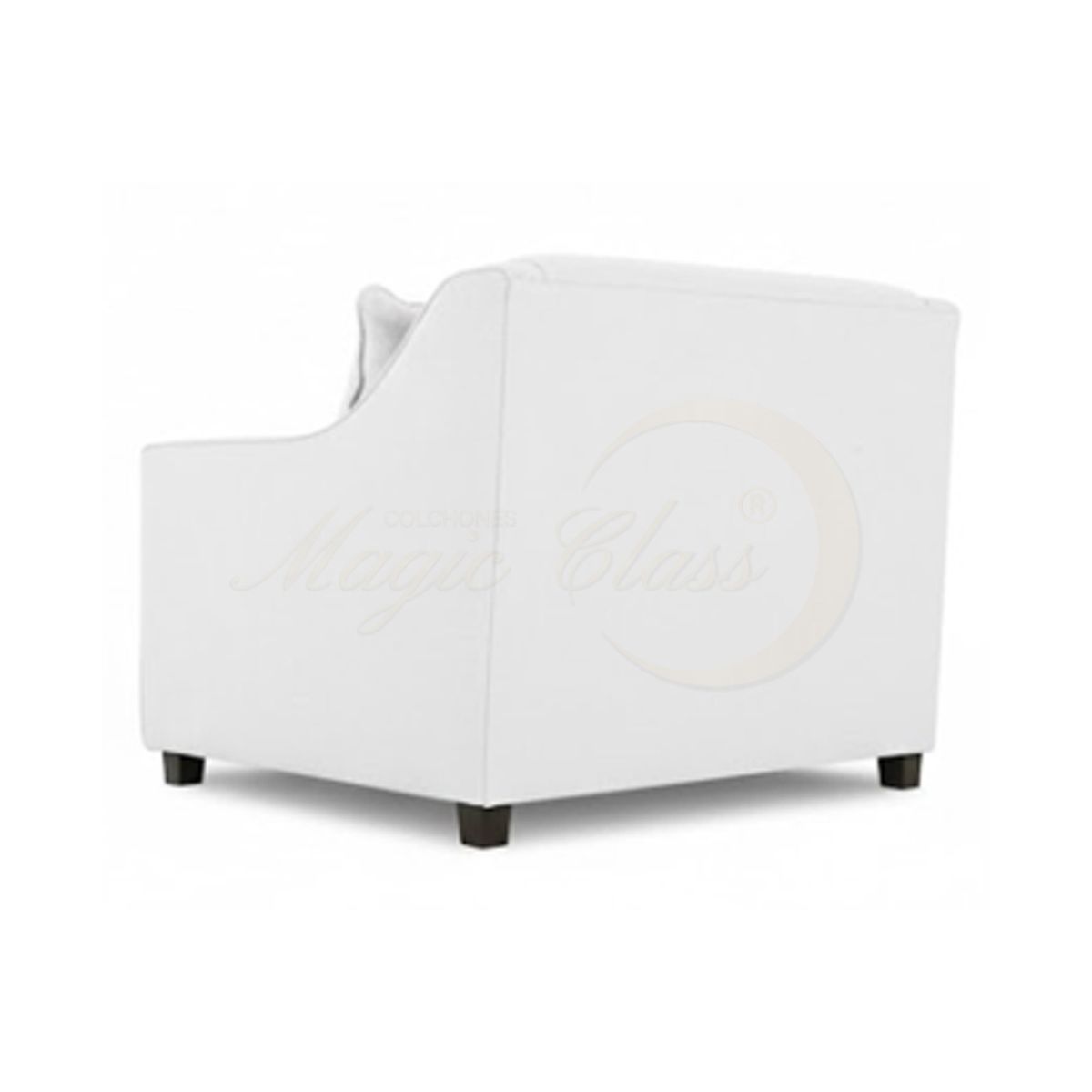 MAGIC CLASS - SOFÁ MODERNO MIAMI MICROFIBRA BLANCO