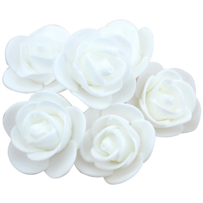GENERICO - Rosas en Foamy Foami Paquete X 100 Unidades