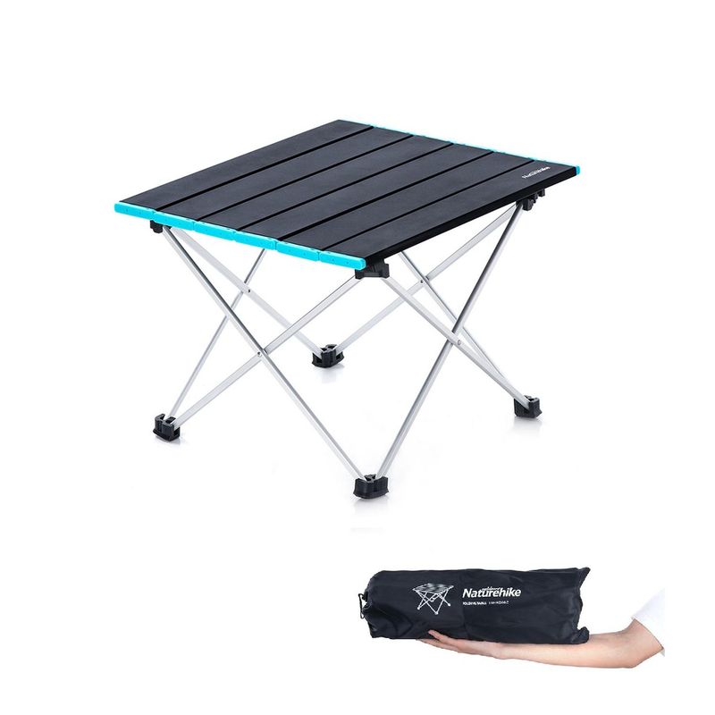 NATUREHIKE - Mesa Camping Plegable Ultraligera Y Compacta Naturehike - Negro - M