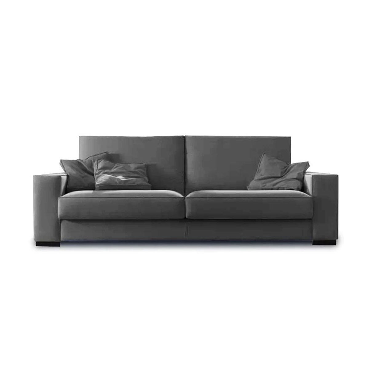 MAGIC CLASS - SOFÁ MODERNO MURPHY ECOCUERO GRIS