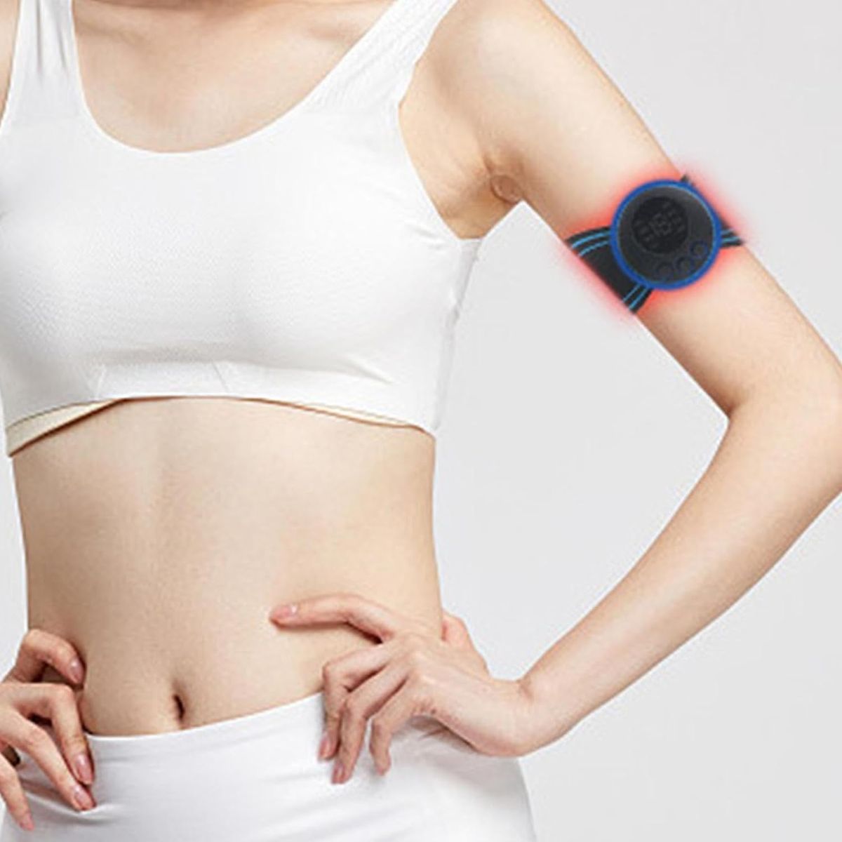 GENERICO - Mini masajeador Corporal Espalda Baja Pulso Inteligente portátil