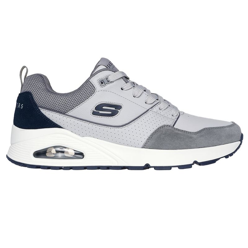SKECHERS - Tenis Hombre Skechers Retro One - Gris