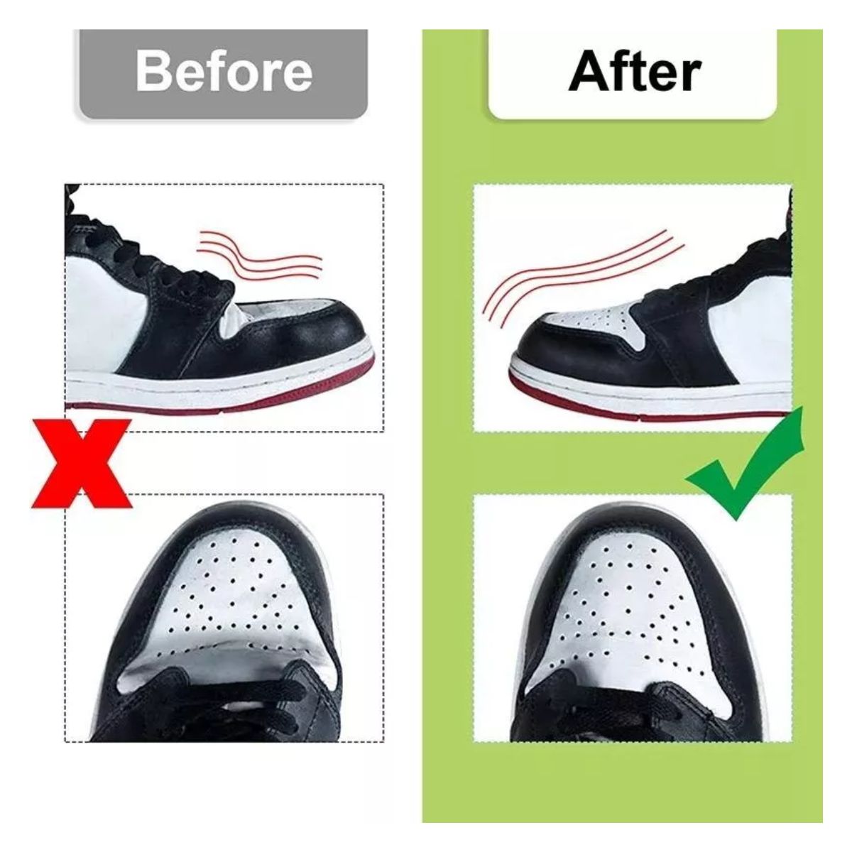 AFM - Plantillas Protector Horma Zapatos Cómodo X 2 Pares (4 Und)