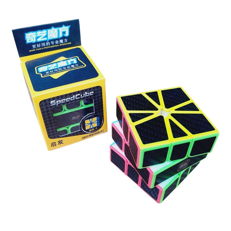 QIYI - Square One Fibra Carbono Sq1 Qifa Qiyi Cubo Rubik Speed