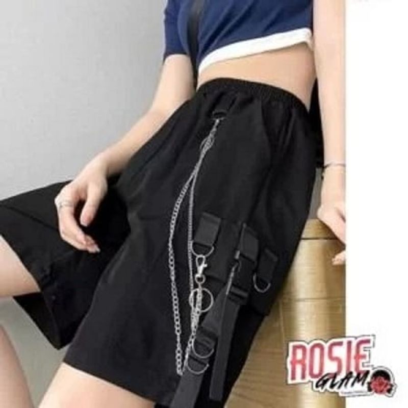 ROSIEGLAM - Bermuda Negra rosieglam_.