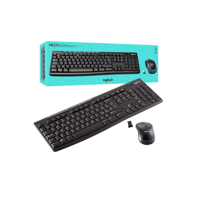 LOGITECH - COMBO LOGITECH INALAMBRICO MK270