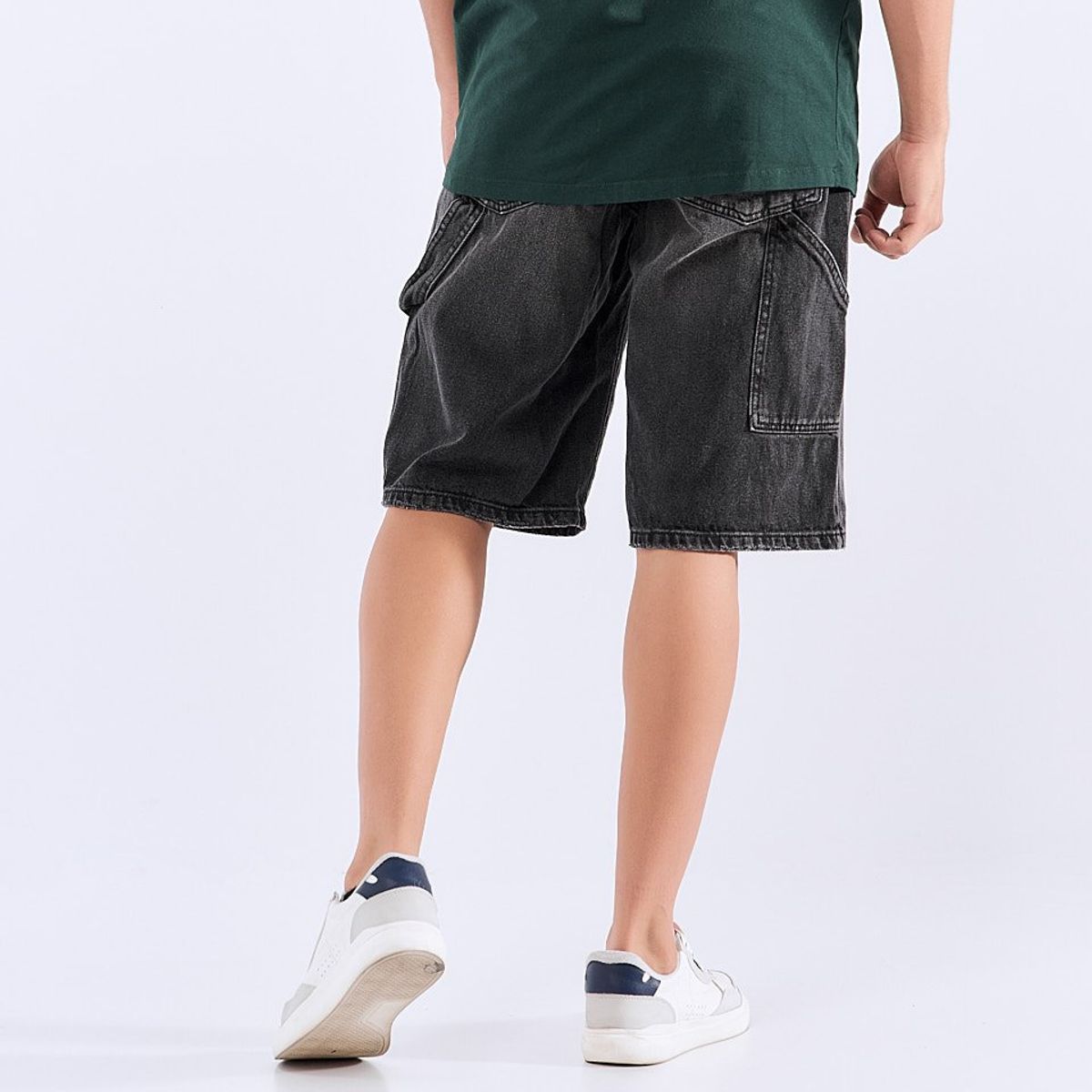 TYPER - Bermuda Denim Tipo Carpintero Hombre Typer