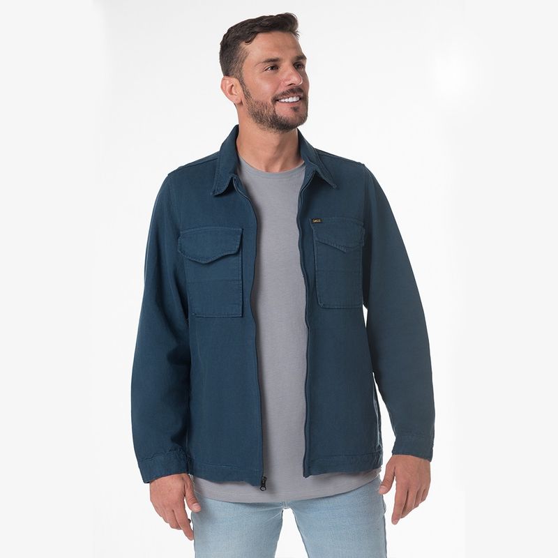 LEC LEE - CHAQUETA PARA HOMBRE LEC LEE - AZUL