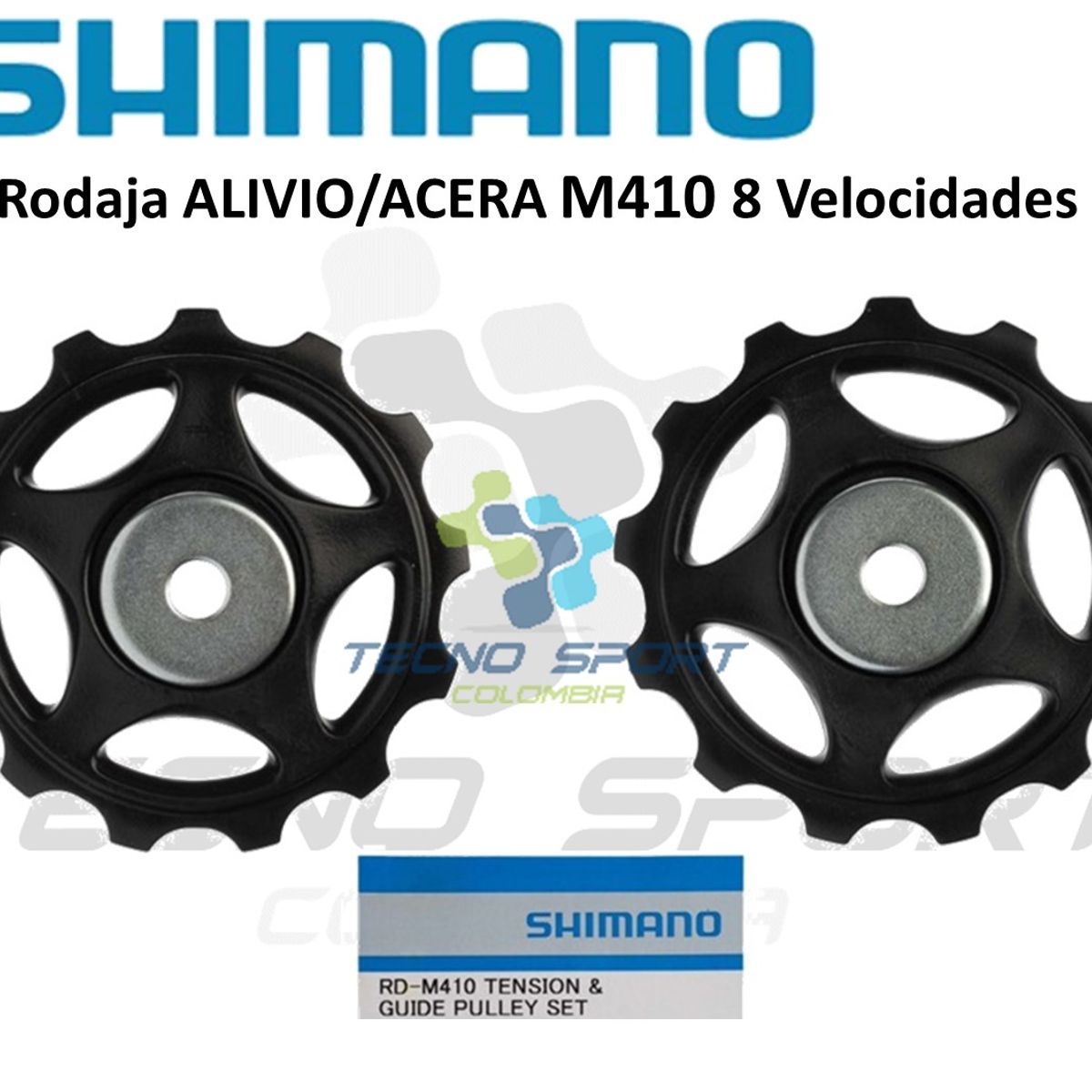 SHIMANO - Rodaja Tensor Shimano Altus Alivio Acera 8 Velocidades M410