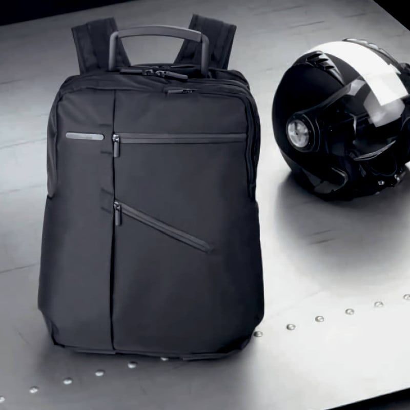 Backpack Impermeable Challenger Negro LEXON