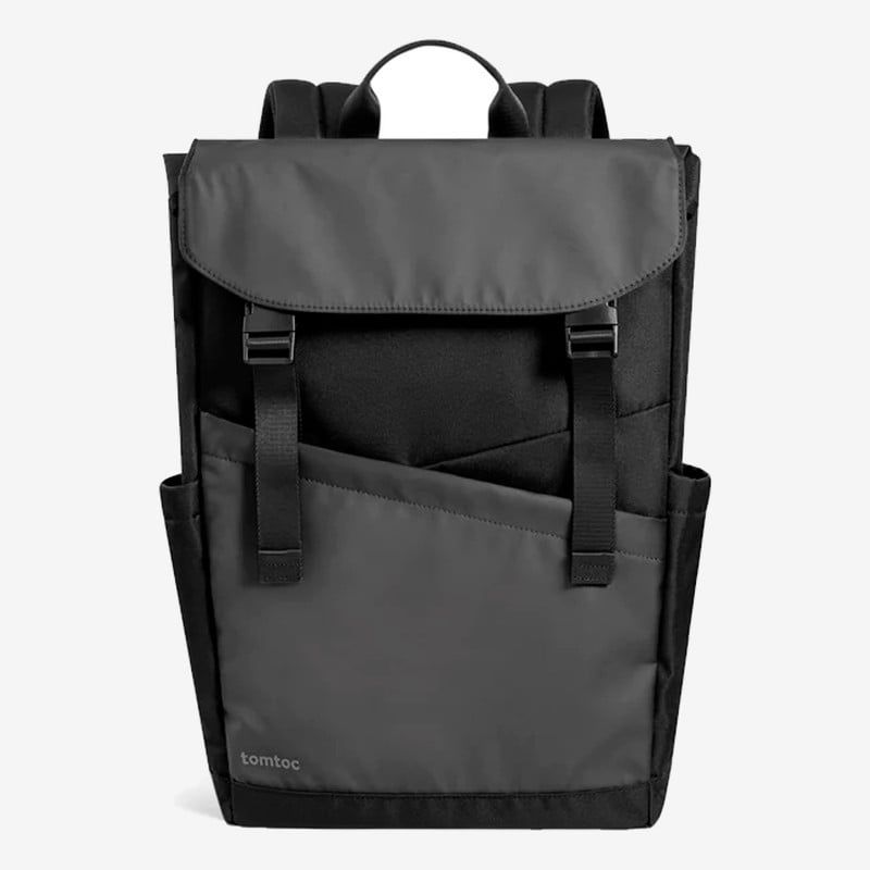 TOMTOC - Backpack Slash Laptop 18L Negro