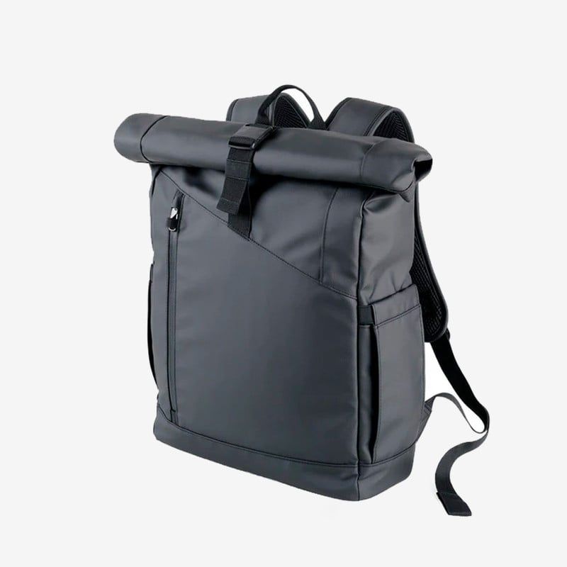 TROIKA - Backpack Impermeable Roll Top Negro