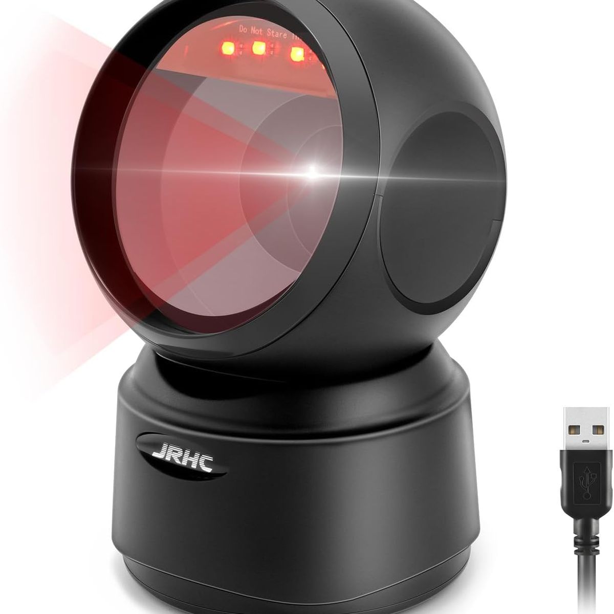 GENERICO - Lector Omnidireccional De Código De Barras 1d 2d QR Automatico USB