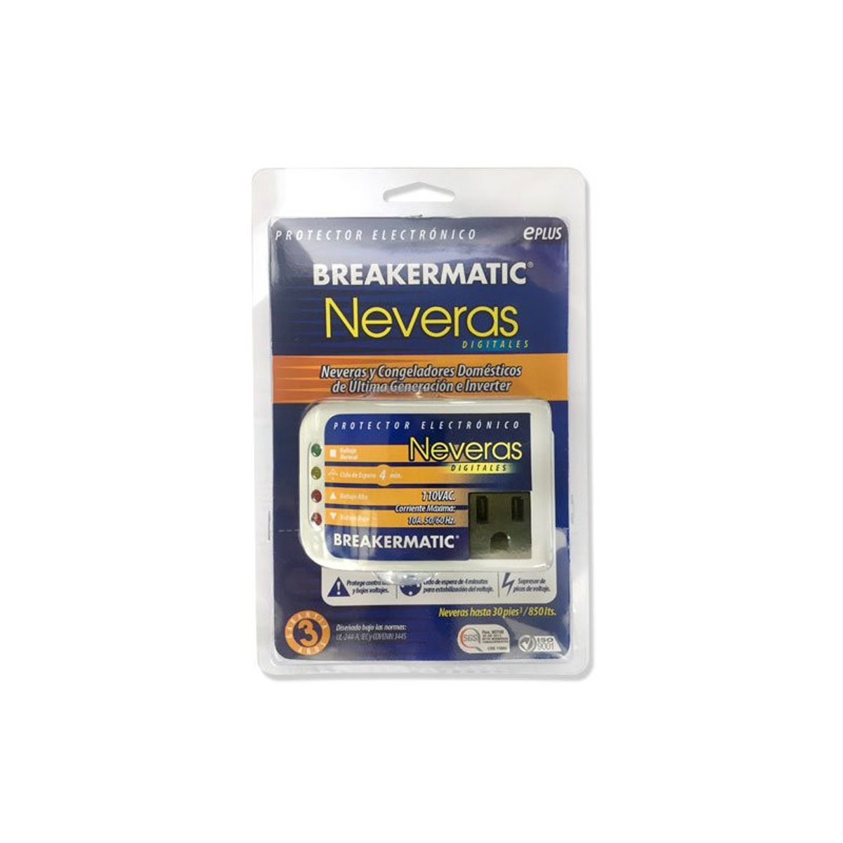 BREAKERMATIC - Protector De Voltaje Para Neveras Breakermatic