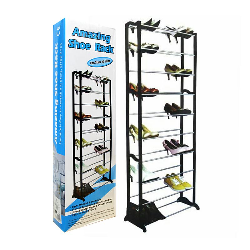 GENERICO - Organizador Zapatos Zapatero 10 Niveles 30 Pares Armable