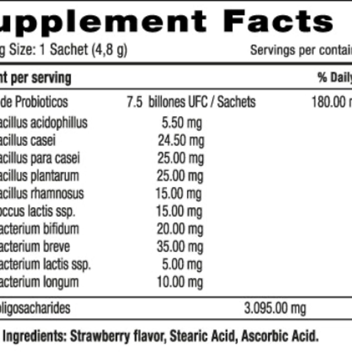 MILLENIUM NATURAL SYSTEM - Bwell Probiotics & Prebiotics x 30 Sachets Natural System
