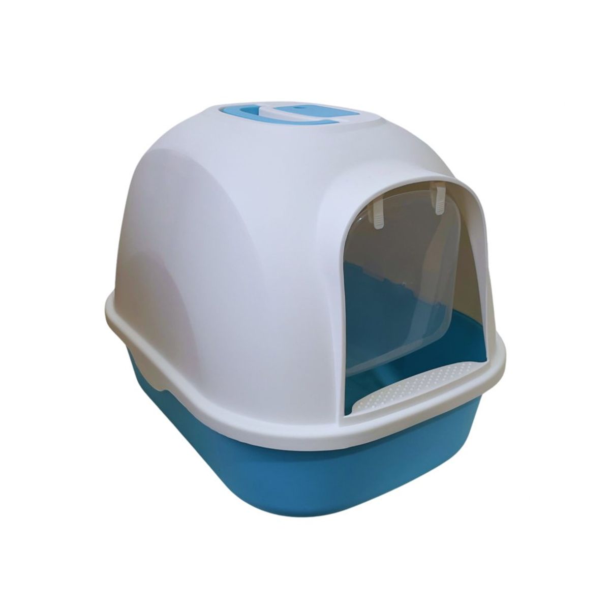 CATLIKE - Arenera Gatos Cubierta Grande Con Filtro De Olor + Pala Azu