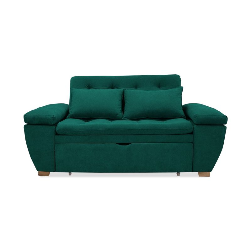 GENERICO - Sofacama Tobler Multifuncional Carrito Verde