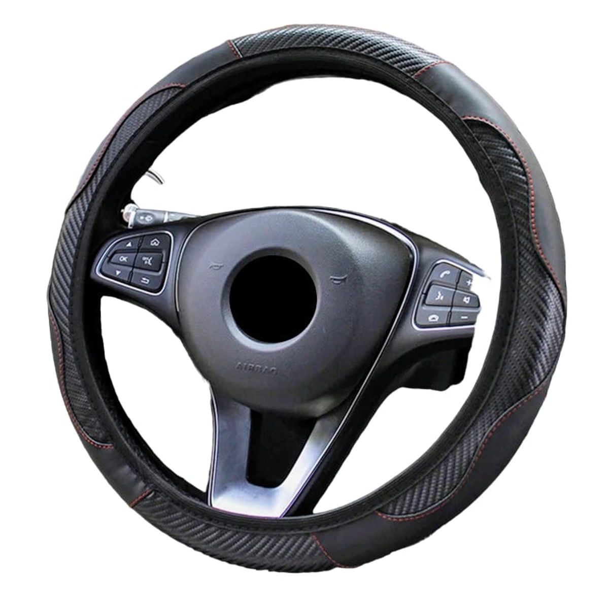 GENERICO - Forro Timon Protector Volante Carro Antideslizante