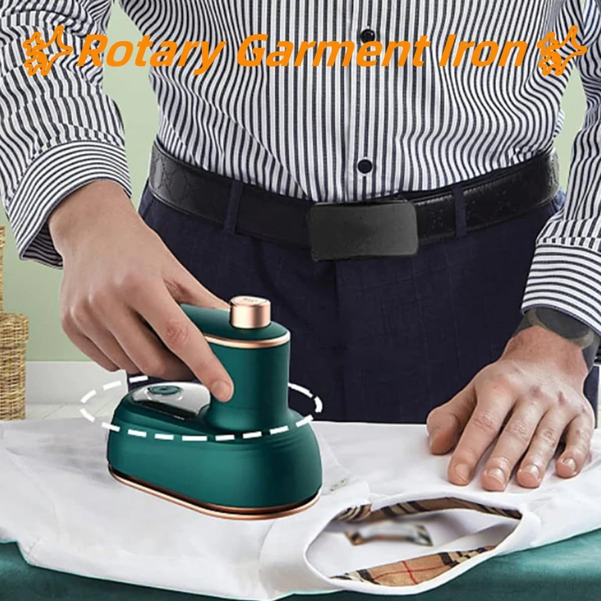 GENERICO - Mini Plancha de Vapor Portátil para Viaje