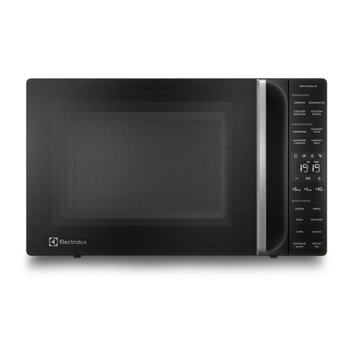 ELECTROLUX - Horno Microondas Electrolux 31L Descongelación Asistida Negro EMDY31S0MXB