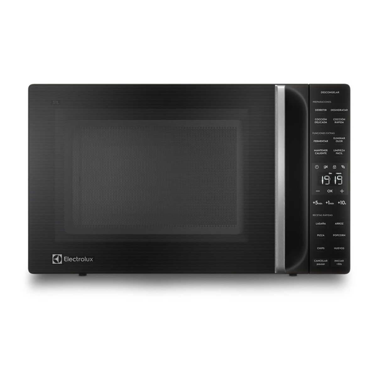 ELECTROLUX - Horno Microondas Electrolux 31L Descongelación Asistida Negro EMDY31S0MXB