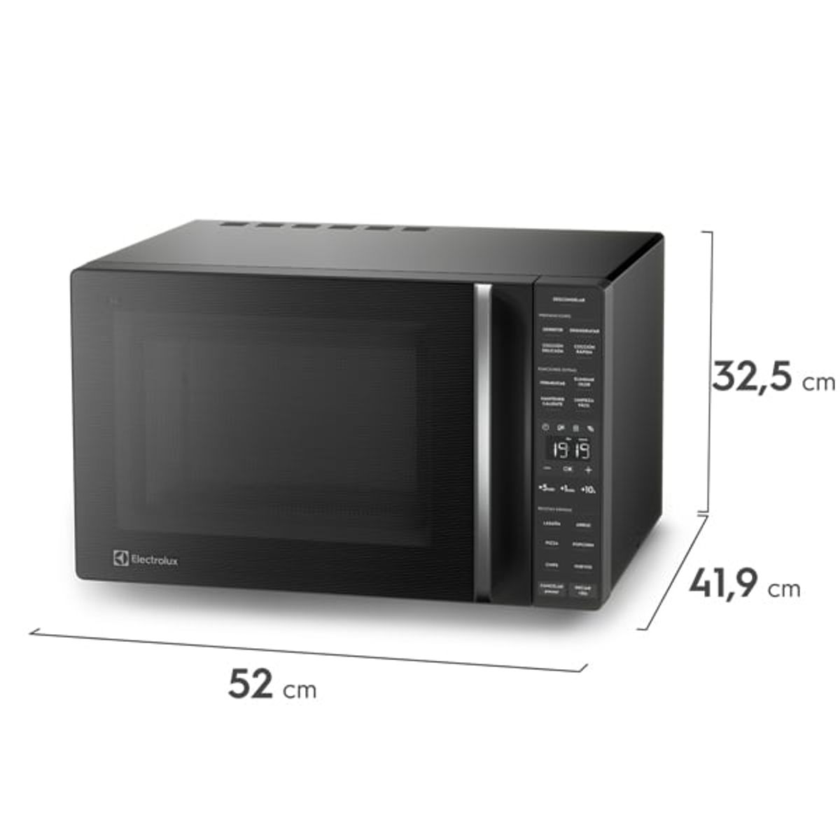 ELECTROLUX - Horno Microondas Electrolux 31L Descongelación Asistida Negro EMDY31S0MXB
