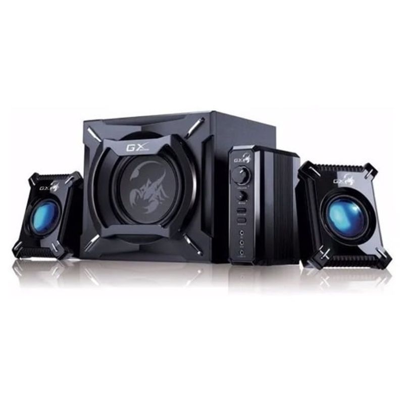 GENIUS - Parlantes gx/genius sw-g2.1 2000 II blk 100-240v Gaming