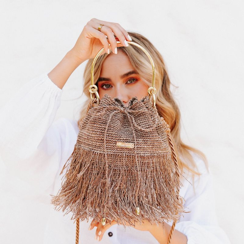 CLAUDIA MORELLI DISEÑOS - Bolso Geranio fique natural