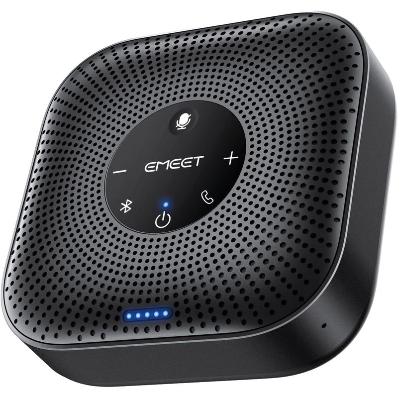 GENERICO - Micrófono Altavoz de Conferencia Inalámbrico Bluetooth Emeet M0 Plus