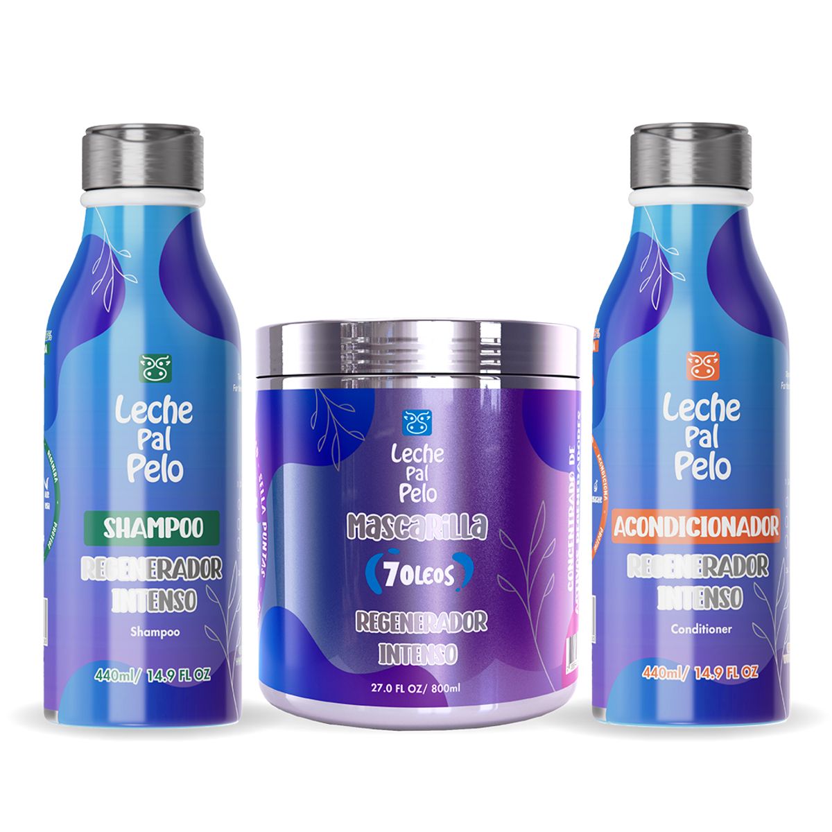 LECHE PAL PELO - Combo regenerador intenso Leche Pal Pelo
