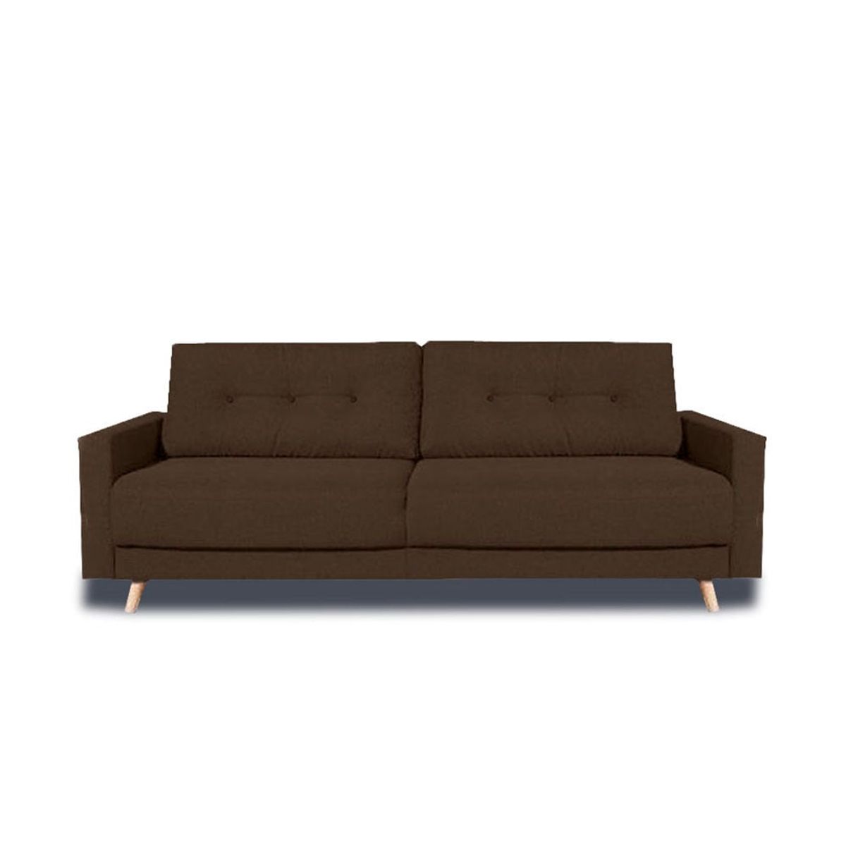 MAGIC CLASS - SOFÁ MODERNO LONDRES ECOCUERO CAFÉ