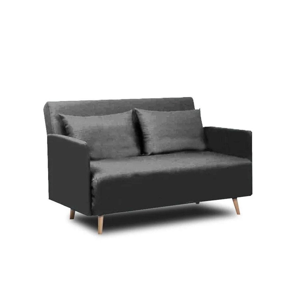 MAGIC CLASS - SOFÁ MODERNO STRASBOURG ECOCUERO GRIS