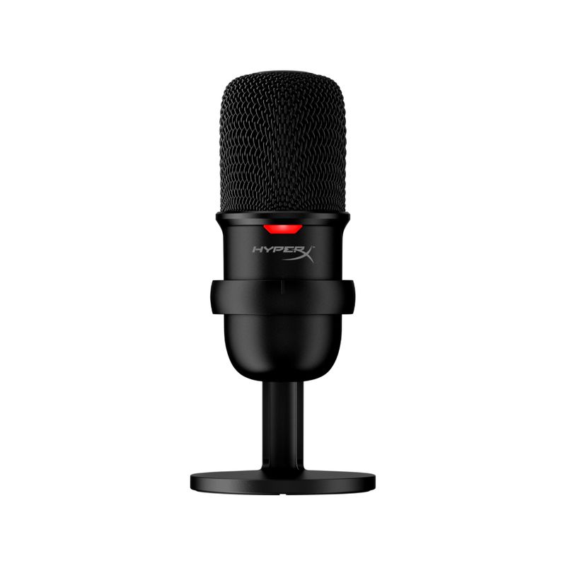 HYPERX - Microfono HyperX  SoloCast Black streamers y gamers