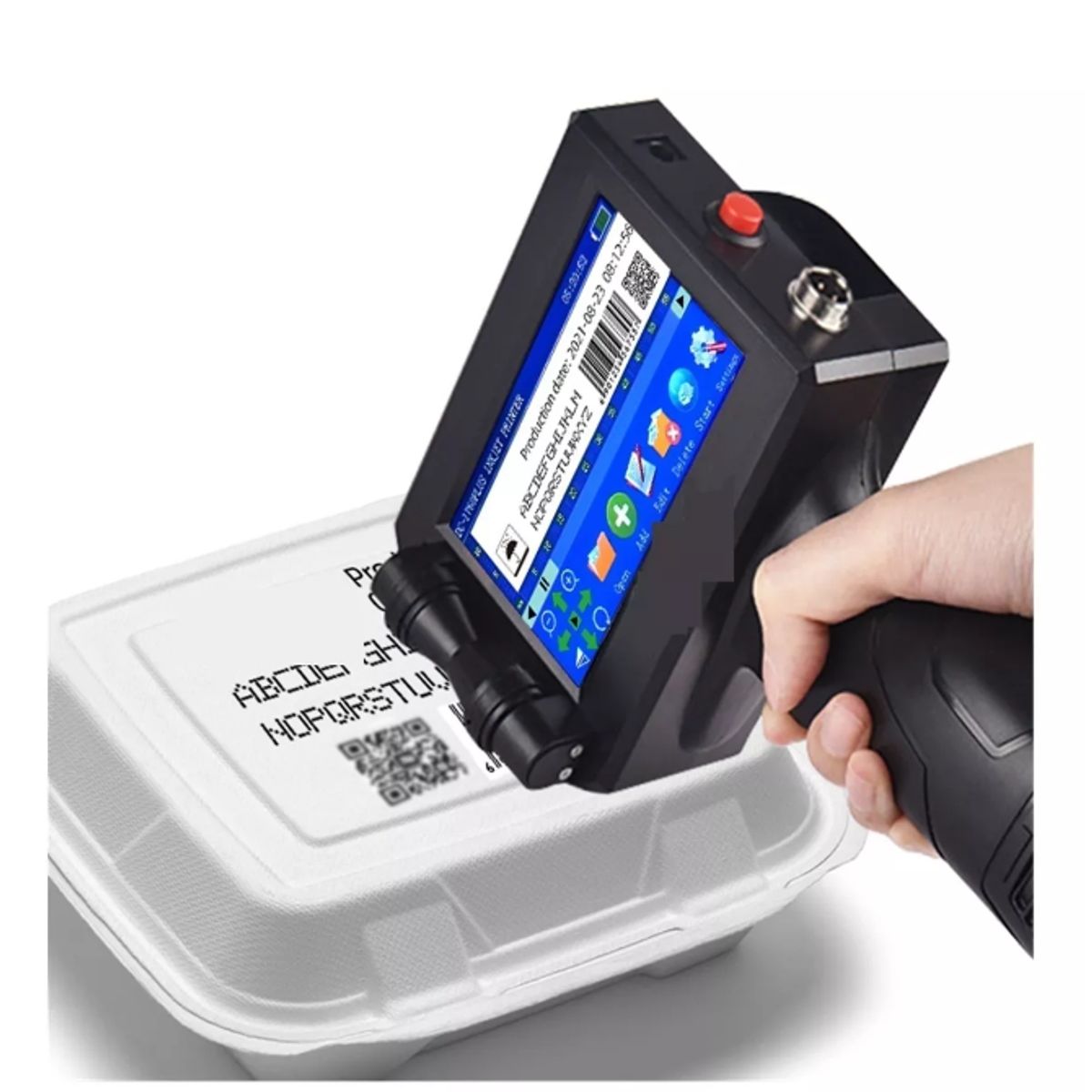 GENERICO - Impresora Codificadora De Mano Impresora Tipo Pistola 254mm