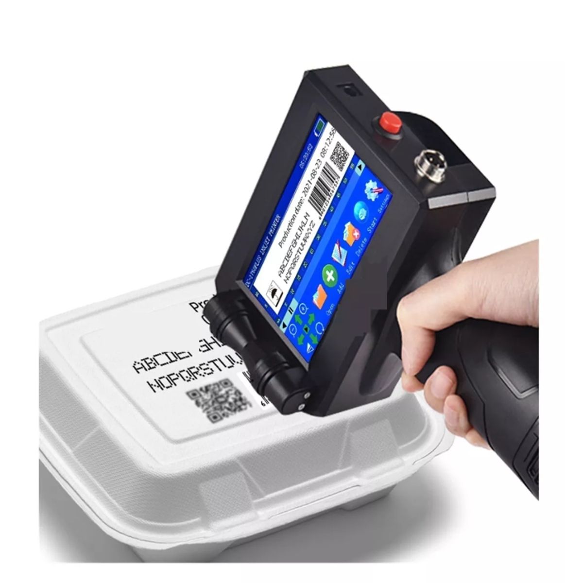 GENERICO - Impresora Codificadora De Mano Impresora Tipo Pistola 254mm