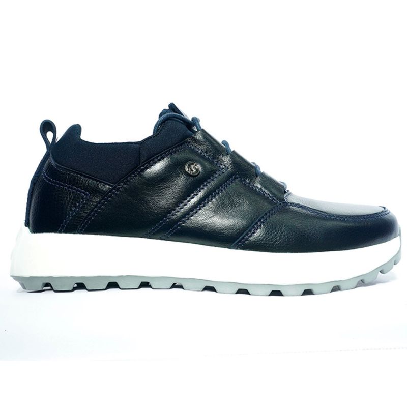HERREROS - Tenis Hombre Casual -Herreros- Fox  Azul