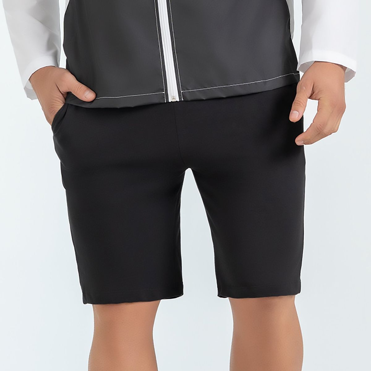 CROYDON - Bermuda Felipe Negro para Hombre Croydon