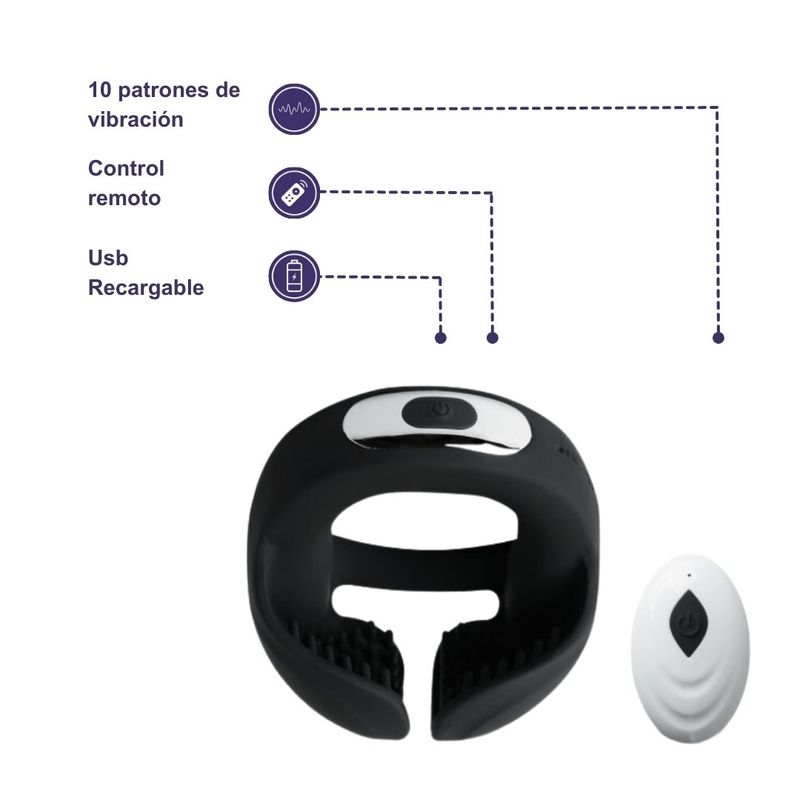 LUST - Anillo vibrador recargable
