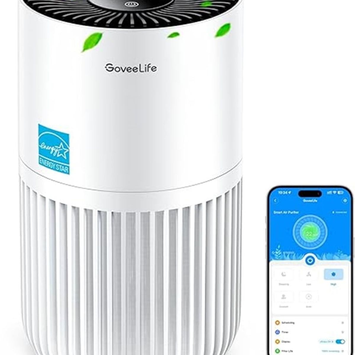 GENERICO - Mini Purificador De Aire Inteligente Goveelife Para Dormitorio