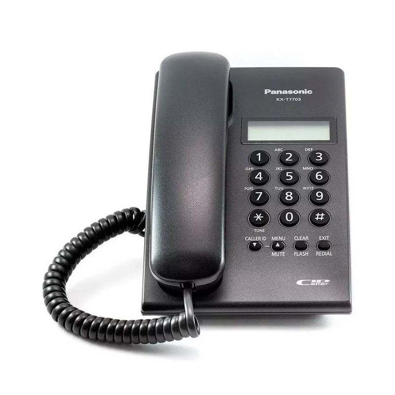 PANASONIC - TELEFONO PANASONIC KX-T7703 PANTALLA LCD NEGRO
