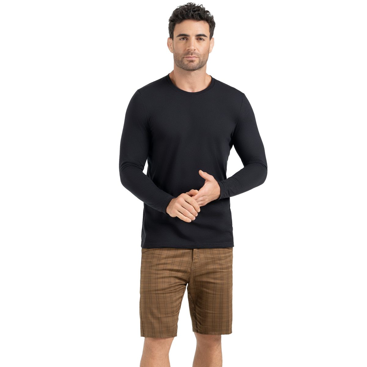 CROYDON - Bermuda Erick Café para Hombre Croydon