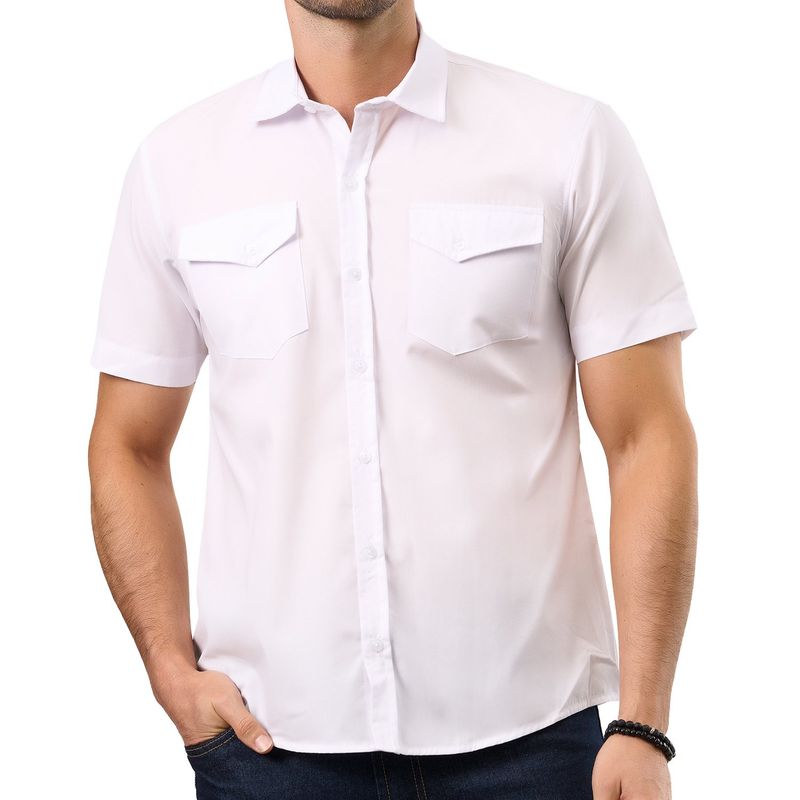 CROYDON - Camisa Ruben Blanco para Hombre Croydon