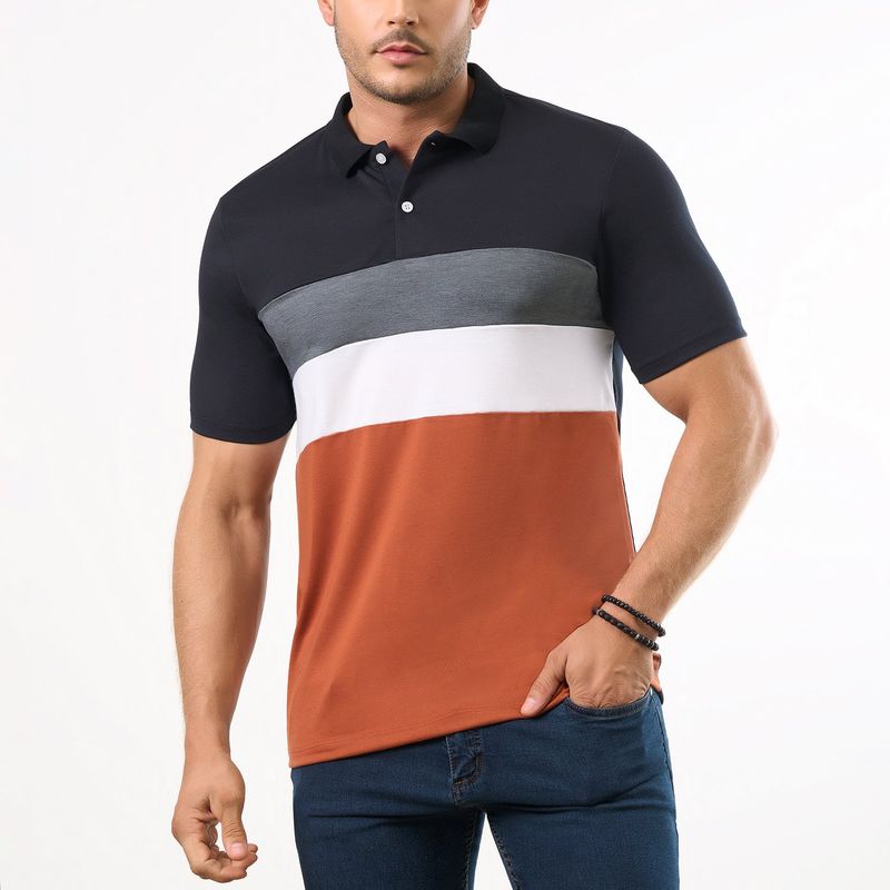 CROYDON - Camiseta Polo Jairo Negro para Hombre Croydon