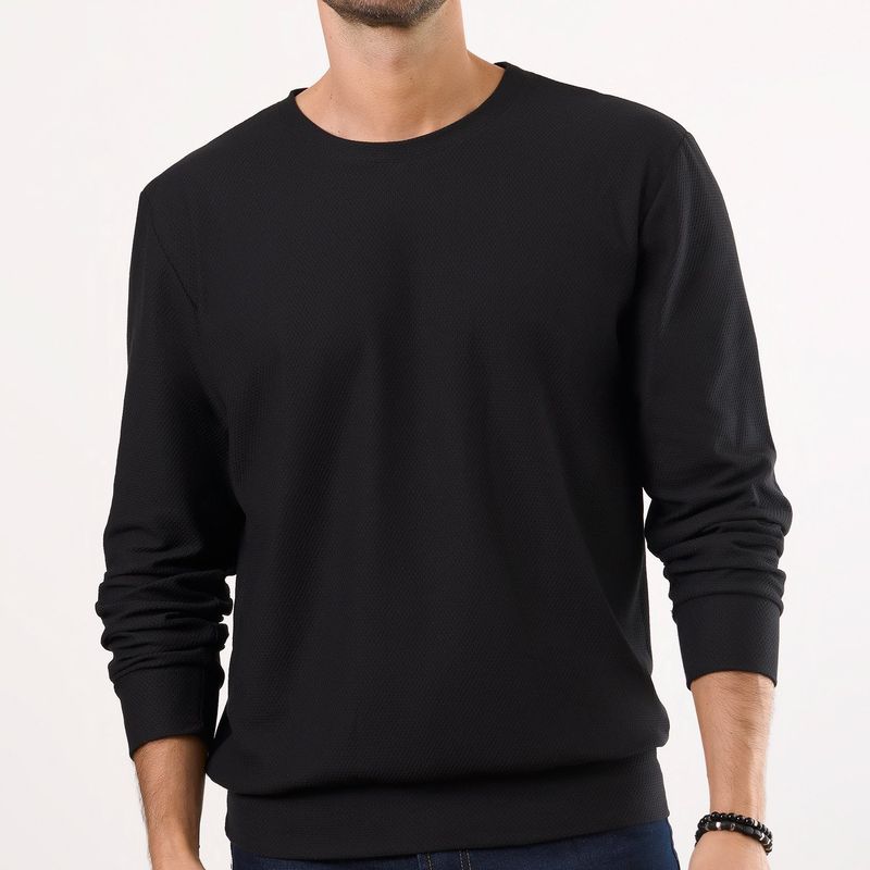 CROYDON - Buzo Carlos Negro para Hombre Croydon
